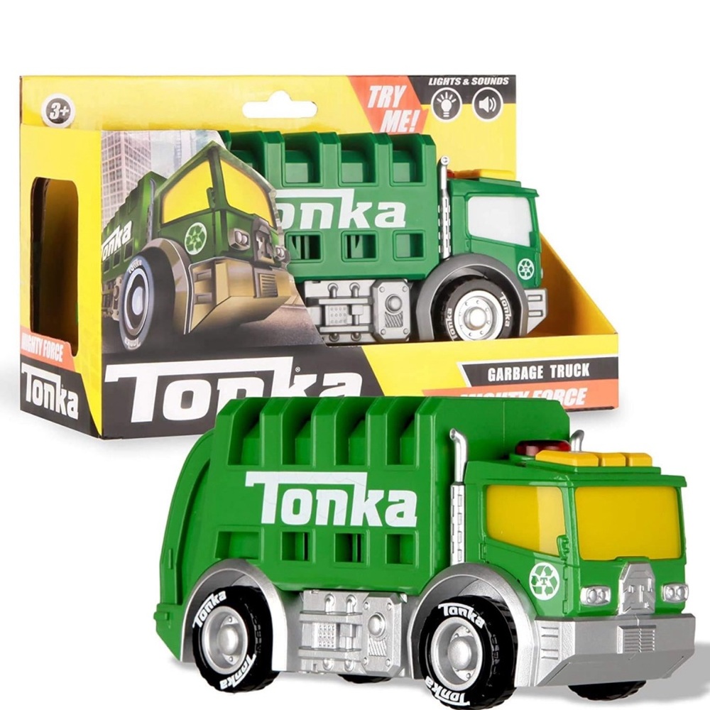 Tonka Mighty Force Lights & Sounds - Garbage Truck,